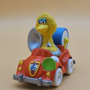 Sesame Street Playskool Big bird Muppets Inc Die Cast Music Theme Car 1987